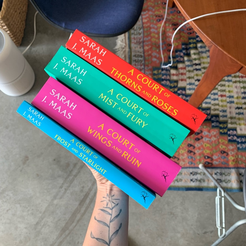 A Court Of series by Sarah Maas